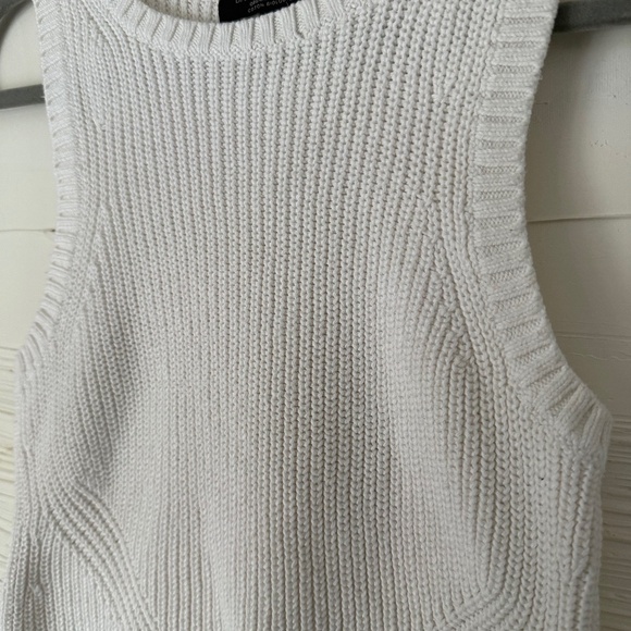 Banana Republic Knit Tank Top | Creamy White | Perfect Condition - Picture 3 of 5